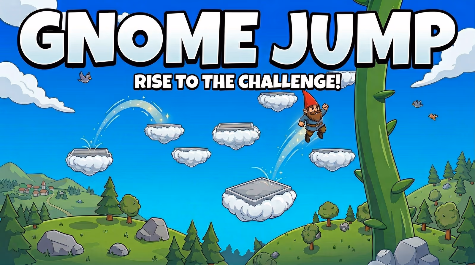 Imagem do jogo Gnome Jump