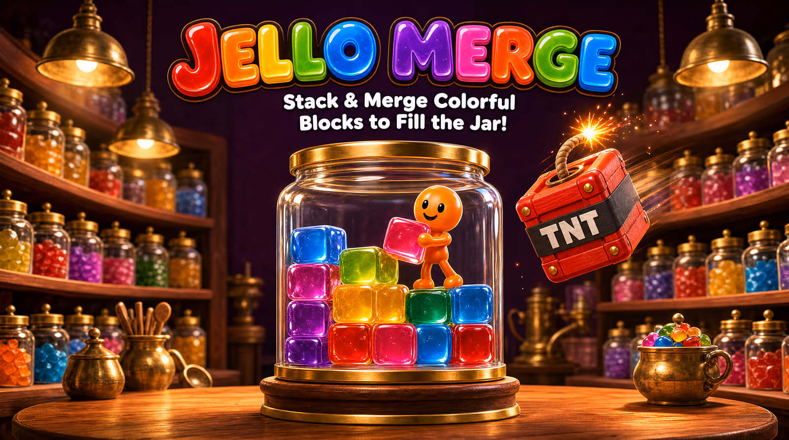 Imagem do jogo Jello Merge