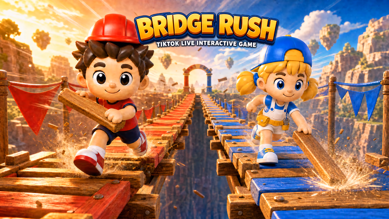 Imagem do jogo Bridge Rush